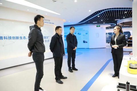 德微電技術(shù)（深圳）有限公司董事長(zhǎng)孫文化一行到訪設(shè)計(jì)城參觀